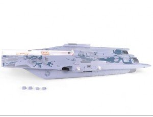 Freewing MiG-29 Twin 80mm EDF Jet Main Fuselage Rear Part ( Without Decal )